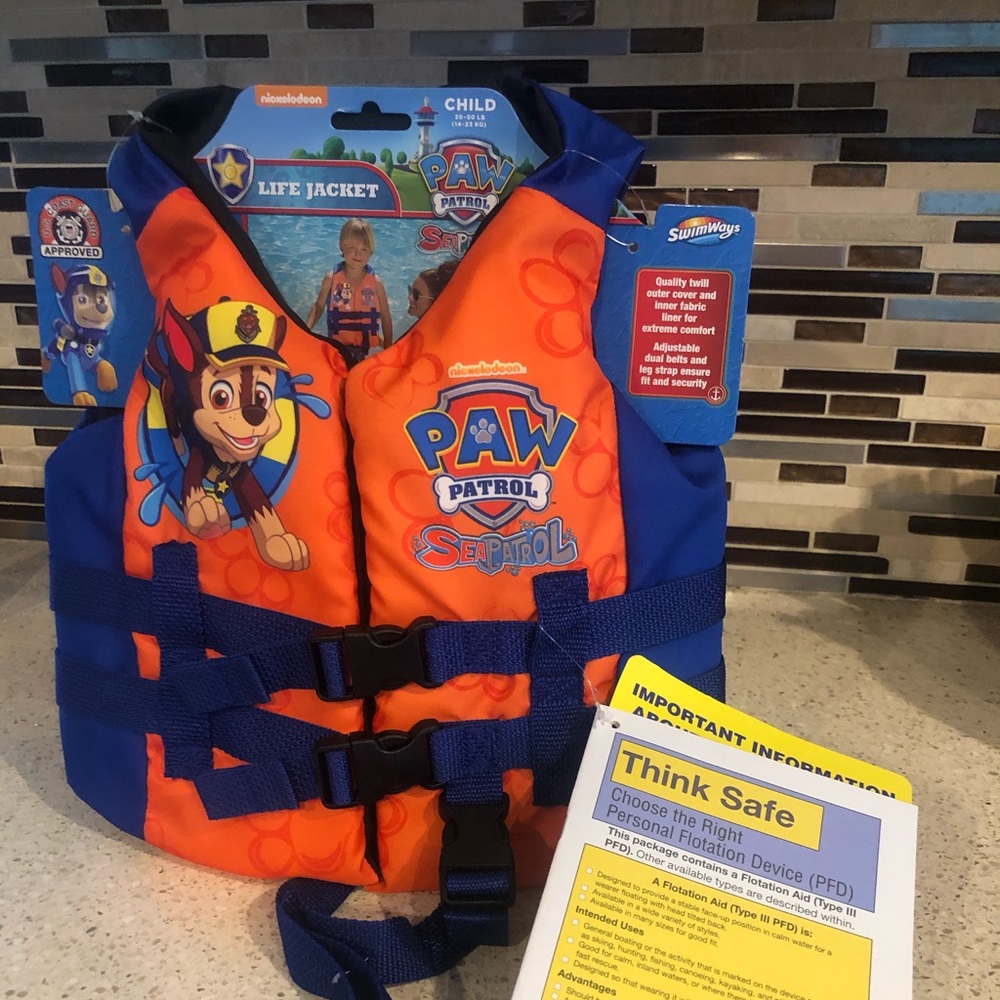 Life vest, Paw Patrol